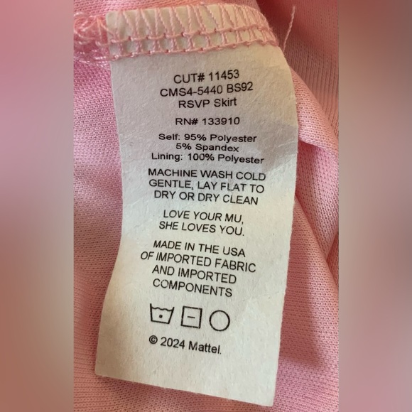 NWT Show Me Your Mumu x Barbie RSVP Skirt Size Large Pink Sequins Maxi Skirt - Picture 4 of 16